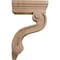 Ekena Millwork 3 7/8"W x 8"D x 13"H Los Angeles Hollow Back Corbel, Mahogany COR03X08X13HAGM - alternate 4
